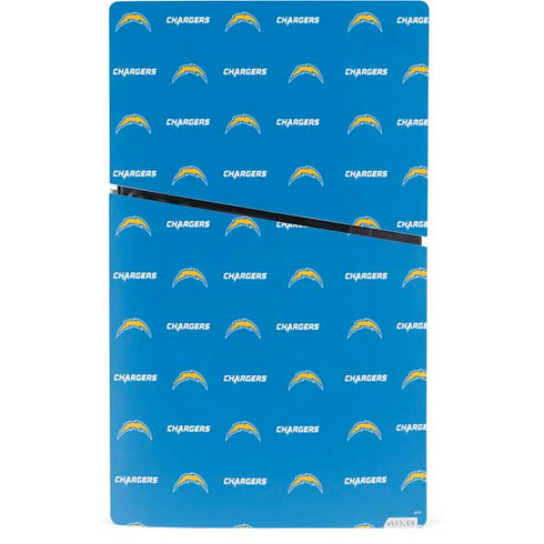 NFL Los Angeles Chargers Blitz Series PS5 Slim Digital Edition Bundle Skin