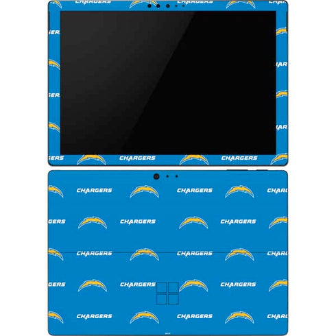 NFL Los Angeles Chargers Blitz Series Surface Pro 6 Skin