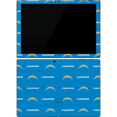 NFL Los Angeles Chargers Blitz Series Surface Pro 7 Skin