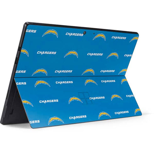NFL Los Angeles Chargers Blitz Series Surface Pro 7 Skin