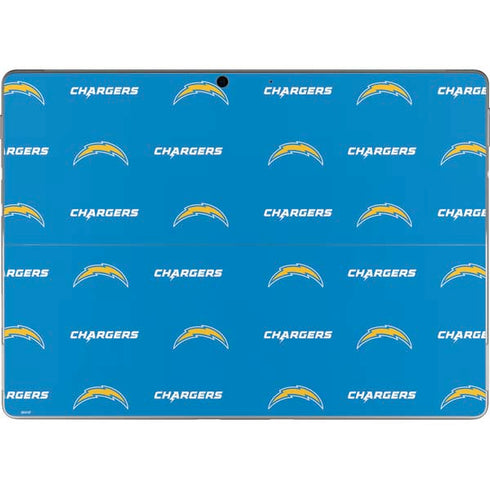 NFL Los Angeles Chargers Blitz Series Surface Pro 8 Skin