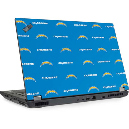 NFL Los Angeles Chargers Blitz Series Lenovo ThinkPad Skin
