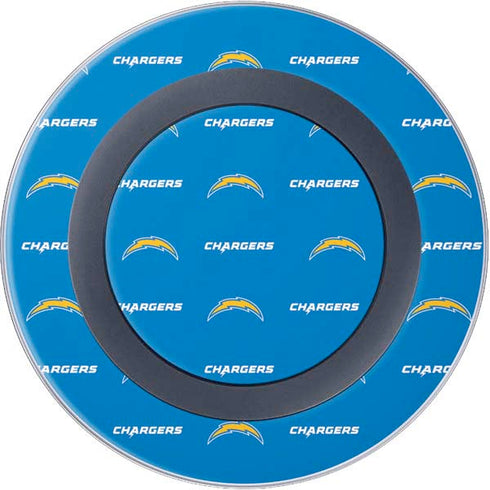 NFL Los Angeles Chargers Blitz Series Wireless Charger Skin