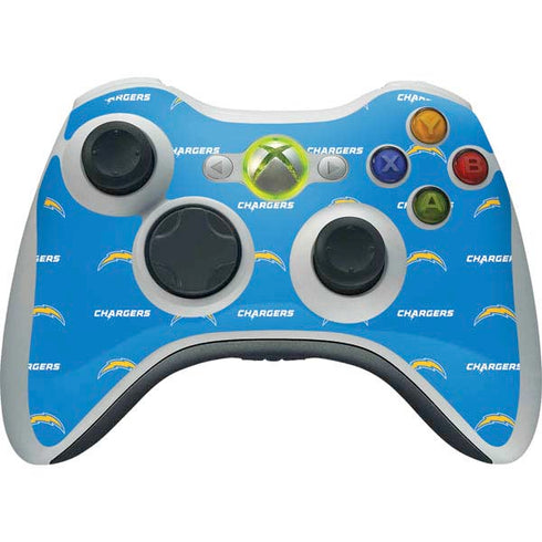 NFL Los Angeles Chargers Blitz Series Xbox 360 Wireless Controller Skin