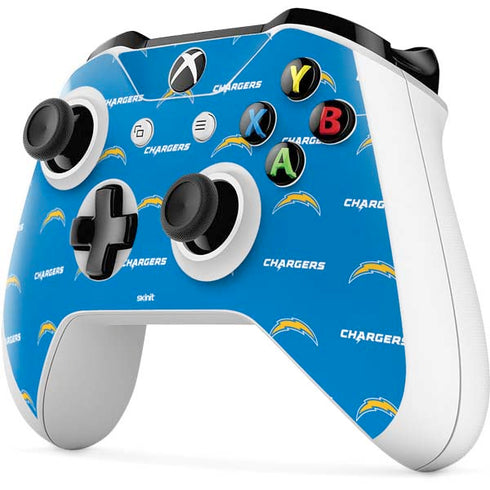 NFL Los Angeles Chargers Blitz Series Xbox One S Controller Skin