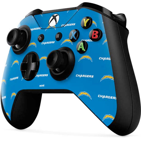 NFL Los Angeles Chargers Blitz Series Xbox One X Controller Skin