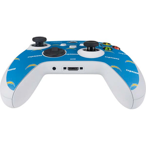 NFL Los Angeles Chargers Blitz Series Xbox Series S Controller Skin