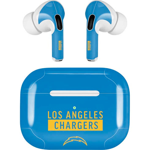 NFL Los Angeles Chargers Blue Performance Series Apple AirPods Pro Skin