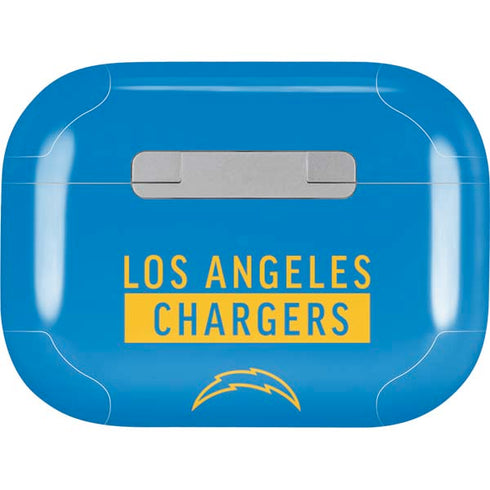 NFL Los Angeles Chargers Blue Performance Series Apple AirPods Pro Skin