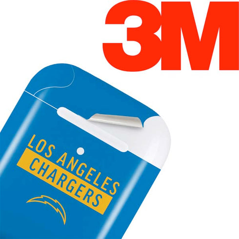 NFL Los Angeles Chargers Blue Performance Series Apple AirPods Skin