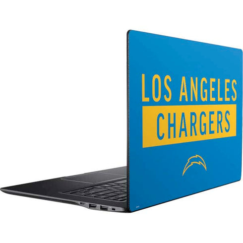 NFL Los Angeles Chargers Blue Performance Series Ativ Book 9 (15.6in 2014) Skin