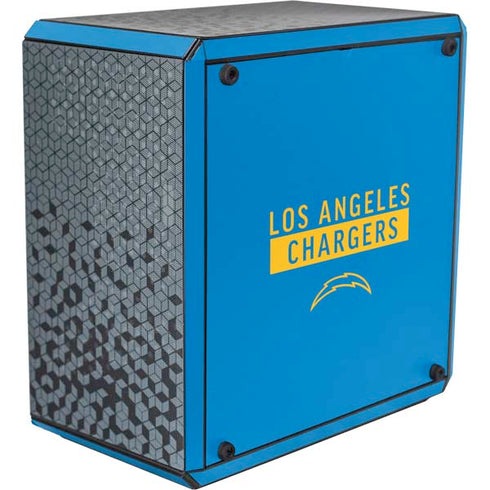 NFL Los Angeles Chargers Blue Performance Series Cooler Master MasterBox Q300L Mini Tower Skin