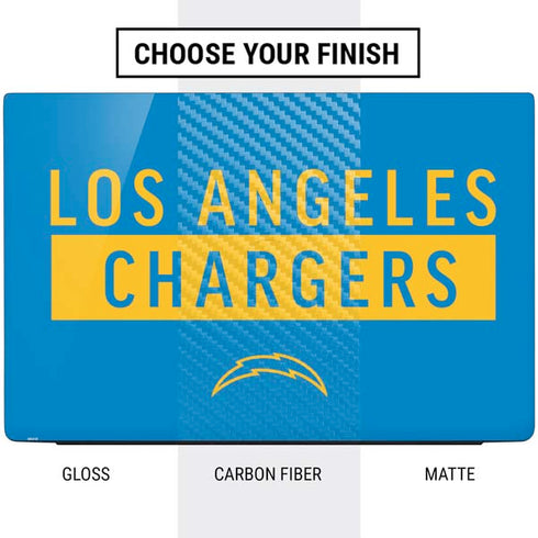 NFL Los Angeles Chargers Blue Performance Series Dell Vostro Skin