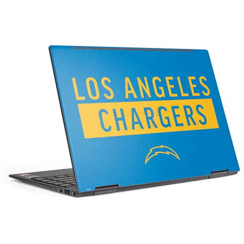 NFL Los Angeles Chargers Blue Performance Series HP Envy Skin