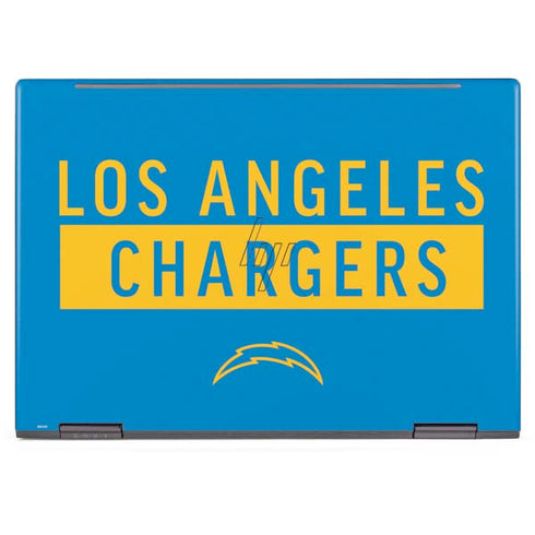 NFL Los Angeles Chargers Blue Performance Series HP Envy Skin