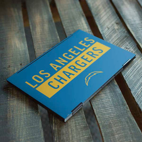 NFL Los Angeles Chargers Blue Performance Series HP Envy Skin