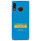 NFL Los Angeles Chargers Blue Performance Series Galaxy A20 Clear Case