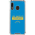 NFL Los Angeles Chargers Blue Performance Series Galaxy A30 Clear Case