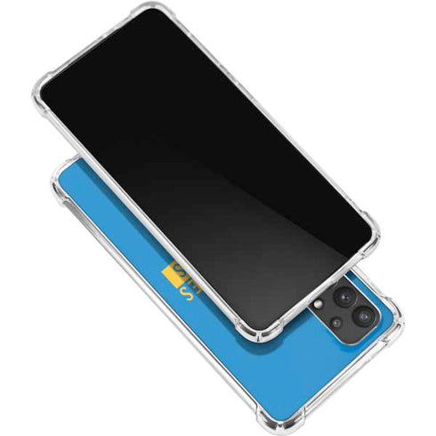 NFL Los Angeles Chargers Blue Performance Series Galaxy A32 5G Clear Case