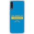 NFL Los Angeles Chargers Blue Performance Series Galaxy A50 Clear Case