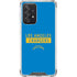 NFL Los Angeles Chargers Blue Performance Series Galaxy A52 5G Clear Case