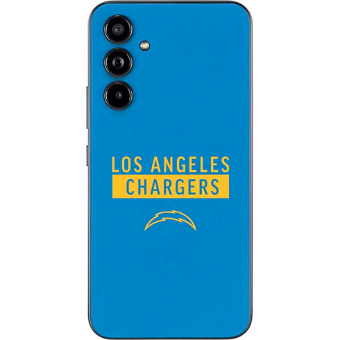 NFL Los Angeles Chargers Blue Performance Series Galaxy A54 5G Skin