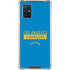 NFL Los Angeles Chargers Blue Performance Series Galaxy A71 5G Clear Case
