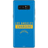 NFL Los Angeles Chargers Blue Performance Series Galaxy Note 8 Skin
