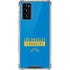 NFL Los Angeles Chargers Blue Performance Series Galaxy Note20 5G Clear Case