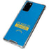 NFL Los Angeles Chargers Blue Performance Series Galaxy Note20 5G Clear Case