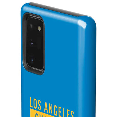 NFL Los Angeles Chargers Blue Performance Series Galaxy Note20 5G Pro Case