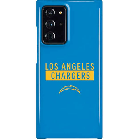NFL Los Angeles Chargers Blue Performance Series Galaxy Note20 Ultra 5G Lite Case