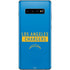 NFL Los Angeles Chargers Blue Performance Series Galaxy S10 Plus Skin