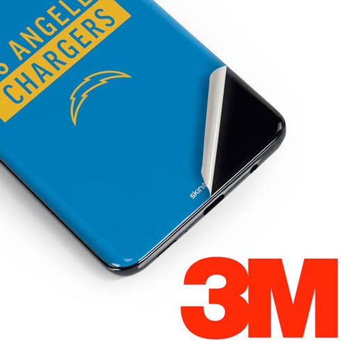 NFL Los Angeles Chargers Blue Performance Series Galaxy S10 Plus Skin