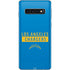 NFL Los Angeles Chargers Blue Performance Series Galaxy S10 Skin