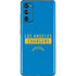 NFL Los Angeles Chargers Blue Performance Series Galaxy S20 Fan Edition Skin