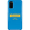 NFL Los Angeles Chargers Blue Performance Series Galaxy S20 Lite Case