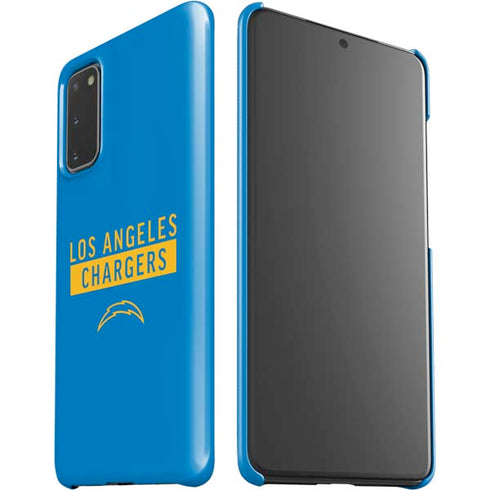 NFL Los Angeles Chargers Blue Performance Series Galaxy S20 Lite Case