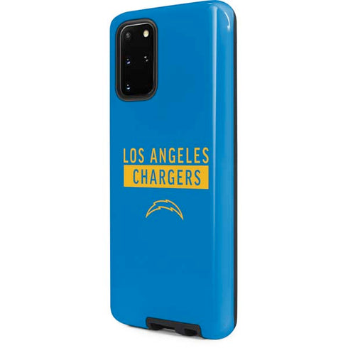 NFL Los Angeles Chargers Blue Performance Series Galaxy S20 Plus Pro Case