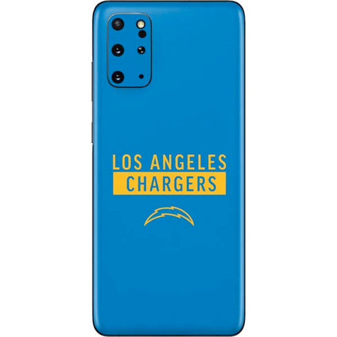 NFL Los Angeles Chargers Blue Performance Series Galaxy S20 Plus Skin