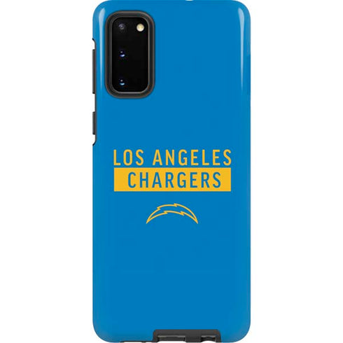 NFL Los Angeles Chargers Blue Performance Series Galaxy S20 Pro Case