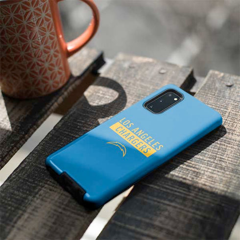 NFL Los Angeles Chargers Blue Performance Series Galaxy S20 Pro Case