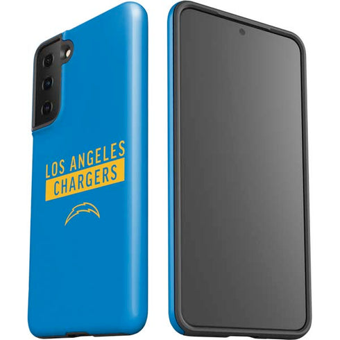 NFL Los Angeles Chargers Blue Performance Series Galaxy S21 Plus 5G Pro Case