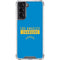 NFL Los Angeles Chargers Blue Performance Series Galaxy S22 Clear Case
