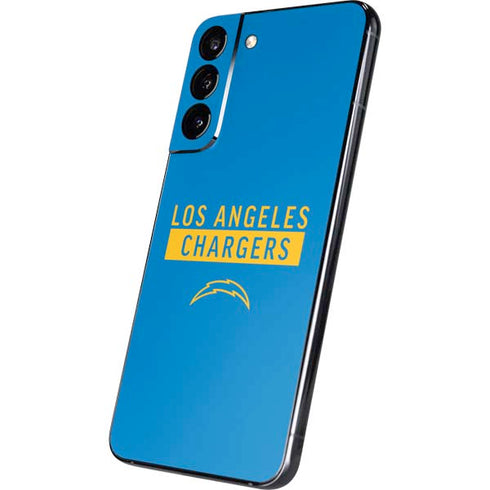 NFL Los Angeles Chargers Blue Performance Series Galaxy S22 Plus Skin