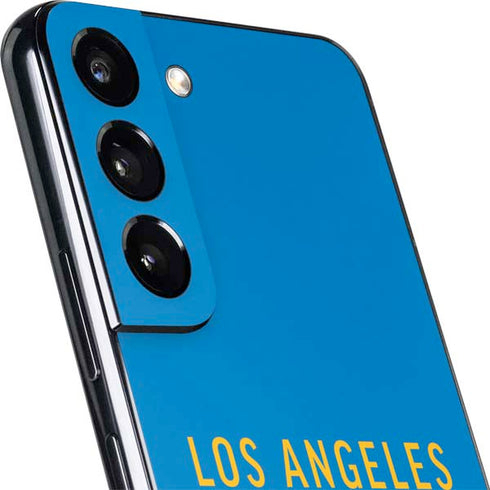 NFL Los Angeles Chargers Blue Performance Series Galaxy S22 Plus Skin