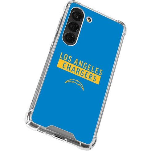 NFL Los Angeles Chargers Blue Performance Series Galaxy S23 Clear Case