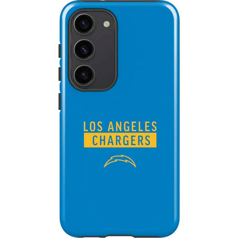 NFL Los Angeles Chargers Blue Performance Series Galaxy S23 Pro Case