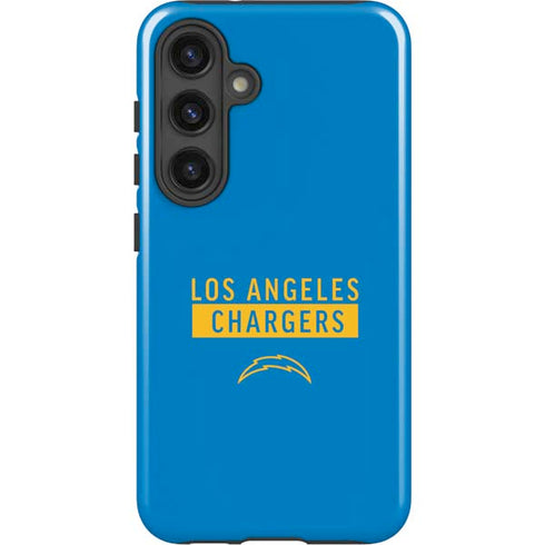 NFL Los Angeles Chargers Blue Performance Series Galaxy S24 Plus Impact Case