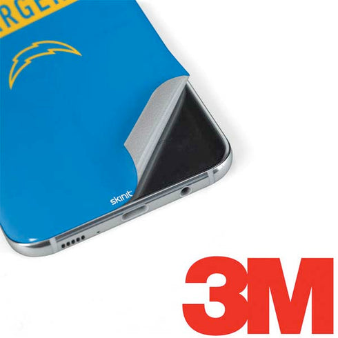 NFL Los Angeles Chargers Blue Performance Series Galaxy S8 Skin